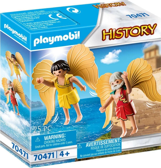 PLAYMOBIL HISTORY SET 70471 Daedalus and Icarus Greek Mythology NEW £34