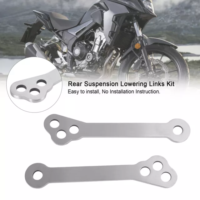 Kit de liens d'abaissement de Suspension arrière pour HONDA CB400X/00X 19-20 SIL