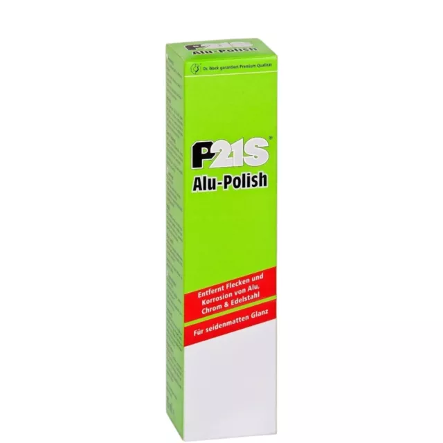 Alupolitur Dr.Wack P21S Alu-Polish für Alu,Chrom & Edelstahl 75 ml