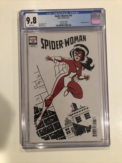 Spider-Woman #10 CGC 9.8 Michael Cho variant cover