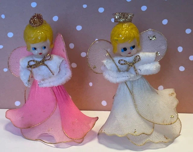 Décoration De Noël Ancienne - Poupée Pour Sapin, Vintage Allemagne, Référence #151223