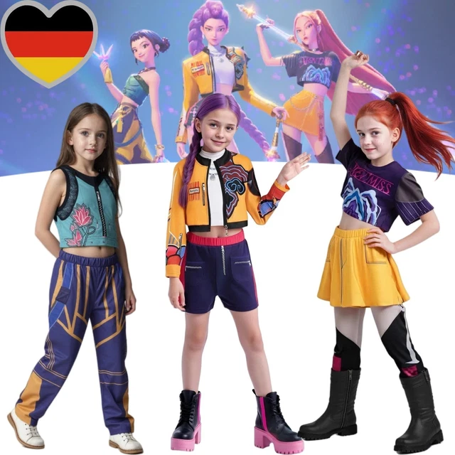 K Pop D-Demon H-Hunter Pullover Mädchen Kinder Y2k H-Huntrix Merch