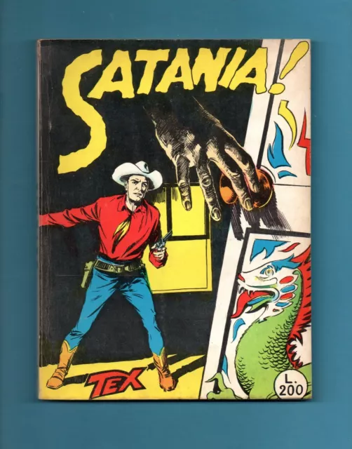 GG-TEX ORIGINALE N.5- SATANIA ! -Aut.2926  Lire 200 - LUGLIO 1964