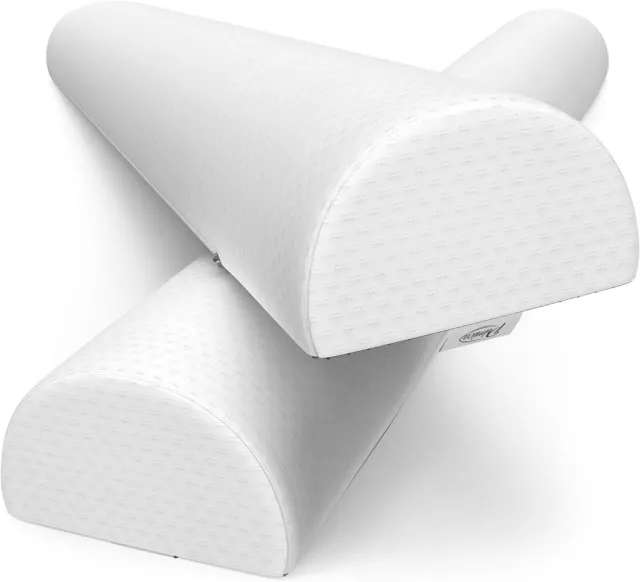 Primica Set of 2 Toddler Bed Bumper, 52 x 7 x 5 “ Bumpers for White