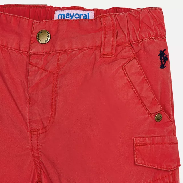 Mayoral Säugling Jungen Sommer Bermuda Shorts in Kirsche (1294) im Alter von 18-36 Monaten 3