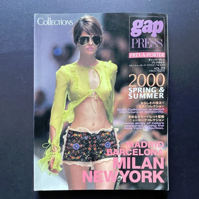 GAP PRESS (JAPAN) Pret-A-Porter Vol 23 2000 Spring Summer Milan