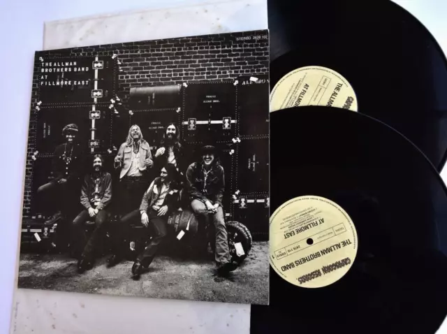 The Allman Brothers Band At Fillmore East - 2LP gatefold