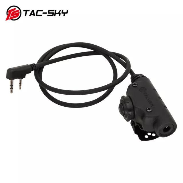 TAC-SKY U94 V2 PTT Walkie Talkie Adapter für Tactical Noise Cancelling Headset