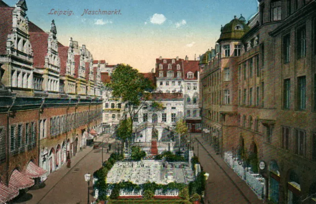 Ak* Leipzig - Naschmarkt (AB)20554