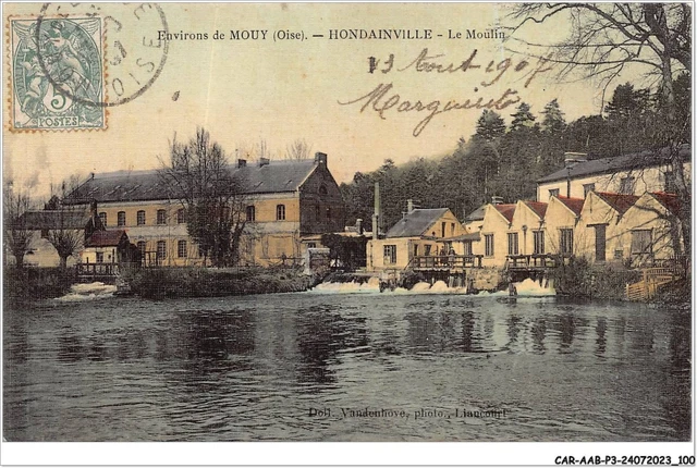 CAR-AABP3-60-0213 - ENVIRONS DE MOUY - HONDAINVILLE - le moulin