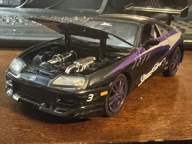 Hızlı ve Öfkeli Fast and Furious 1995 Toyota Supra 1:24 Pres Döküm