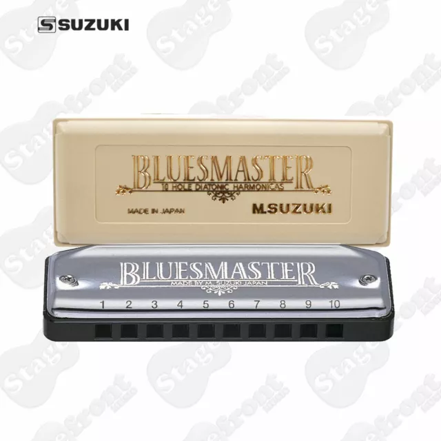 Suzuki Bluesmaster Harmonica. Choose Your Key Mr-250 ***Brand New***