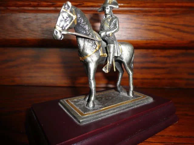 Figurine En Plomb : Bessières à Cheval - Soldat Artiste Napoléonien