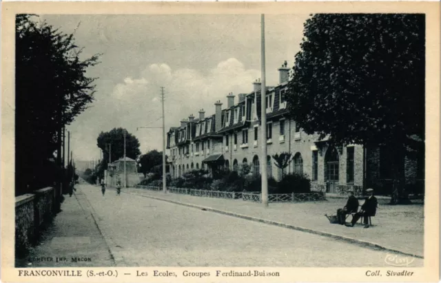 CPA FRANCONVILLE - Les Écoles, Groupes Ferdinand-BUISSON (107108)