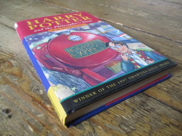Rare Harry Potter & Philosophers Stone Ted Smart Book 1st Edition 3rd Print HB 3