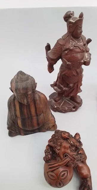 Antique Chinese High Quality Carved Figurines 3