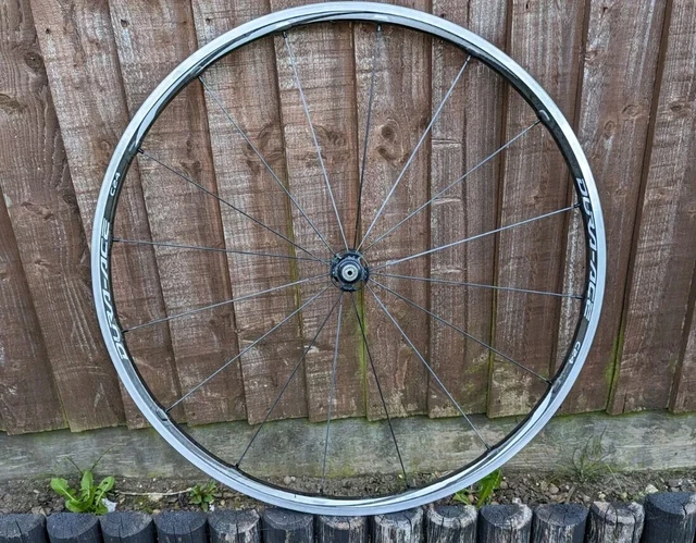 SHIMANO DURA ACE C24 9000 Front Wheel Rim Brake Clincher 145.00 PicClick UK