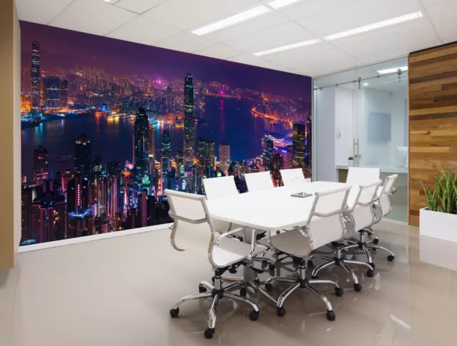 3D Hong Kong View A7820 Wallpaper Wall Mural Self-adhesive Marco Carmassi Amy