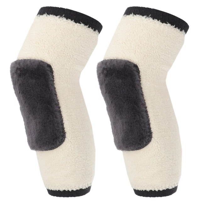 Peluche Ginocchiai Corsa Manica Ginocchio Protezioni Gambe Poliestere