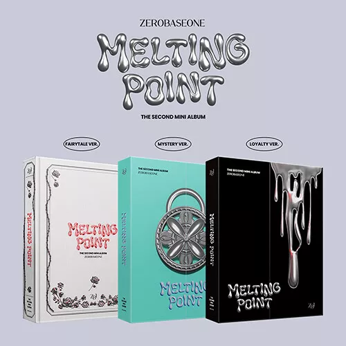 ZEROBASEONE [MELTING POINT] 2nd Mini Album CD+PhotoBook+Card+PreOrder