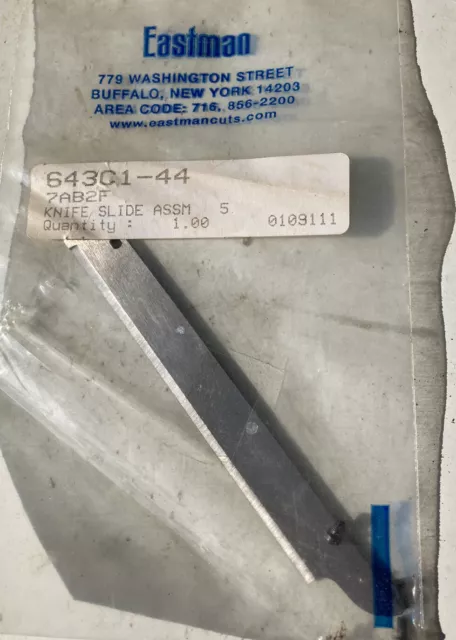 Eastman Brute Blue Streak 5” Straight Knife Slide Assembly 643C1-44
