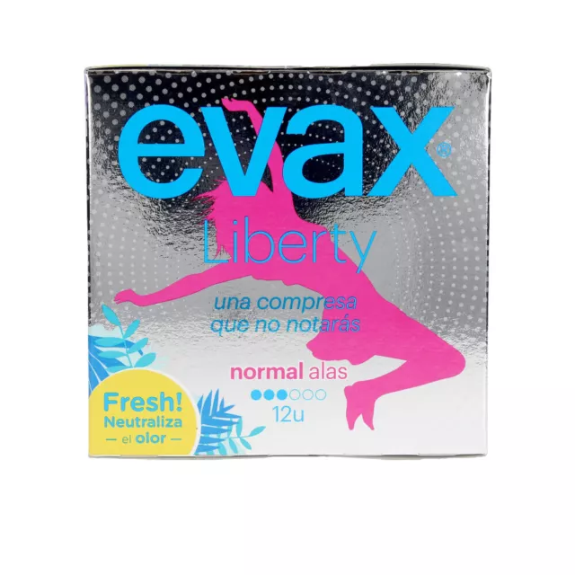 Higiene Evax mujer LIBERTY compresas normal alas 12 u