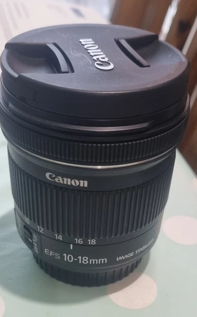 Canon EFS 10-18mm F/4.5-5.6 STM Lens