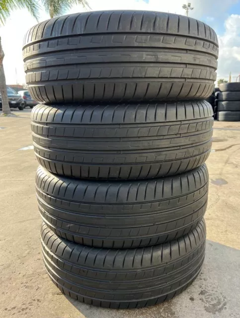 4 les Pneus Presque Neufs Goodyear Eagle F1 Asymétrique 5 235/55R18 100H Apporté