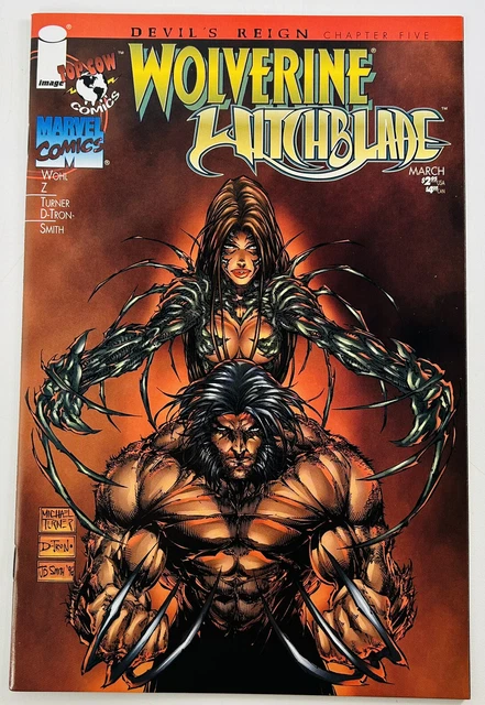 Wolverine / Witchblade #1 (1997 Top Cow/Marvel) Devil's Reign! VF+