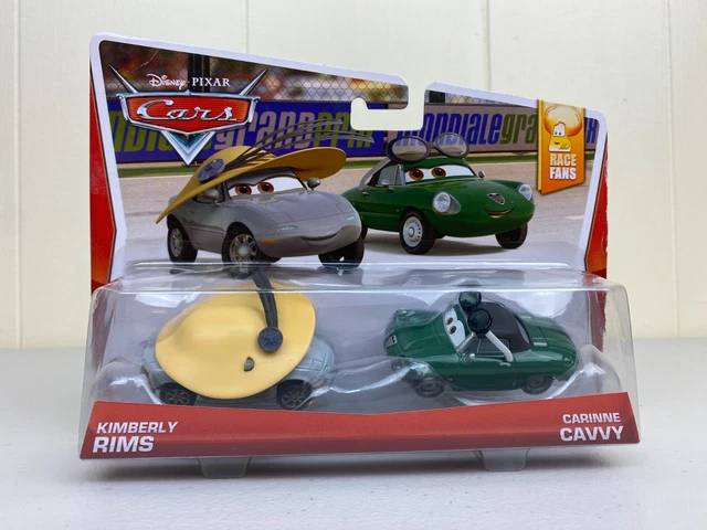 Disney Cars Rv Rase Fans DISNEY PIXAR CARS Kimberly Rims Carinne Cavvy Race Fans 2 Pack 2014 £17 ...