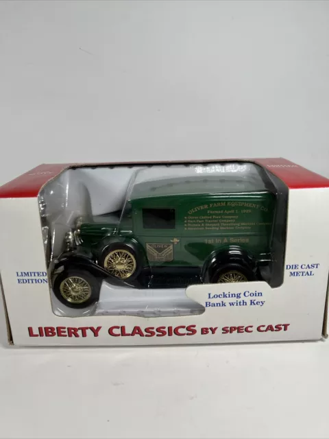Liberty Classic by Spec Cast Oliver Farm Equipment Panel Van New In Box