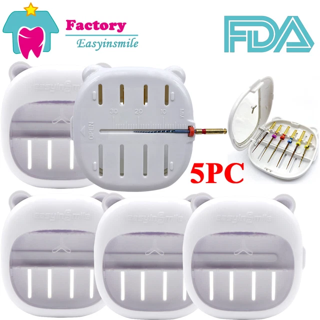 DENTAL AUTOCLAVE ENDO Files Sterilization Box Measurement & Organizer