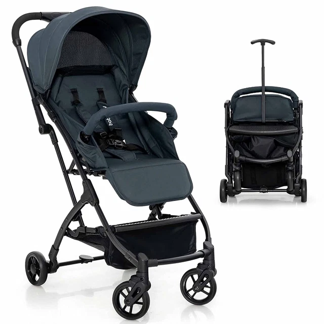 Lightweight Baby Stroller, Compact Travel Stroller for Airplane, Easy One-Hand F