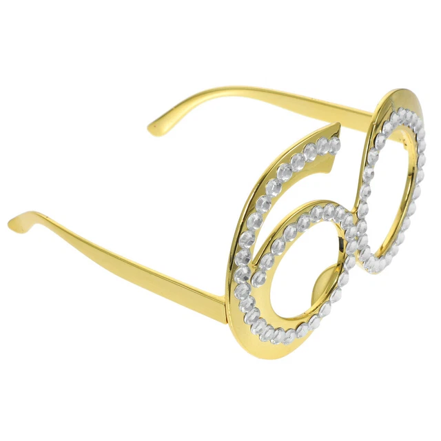 Lunettes D'Anniversaire 5 Pièces - Accessoires Fête Amusants Avec 'Happy Birthday'