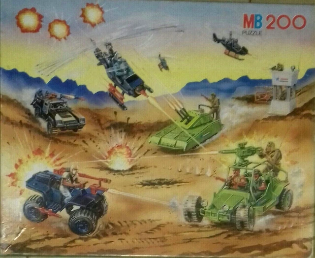 GIJOE - Action Force / MB 200 / Puzzle Incomplet