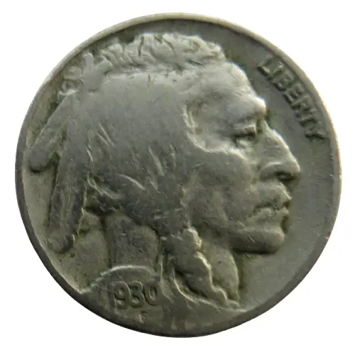 1930 USA Buffalo Nickel Coin