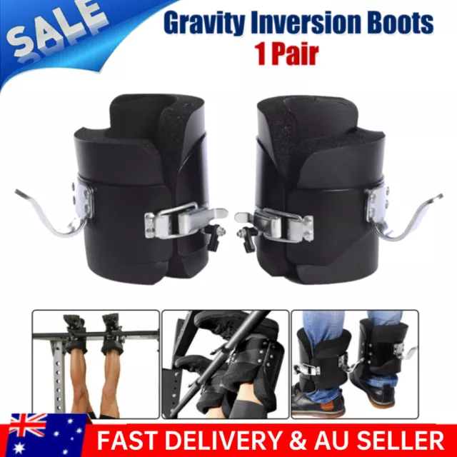 Gravity Inversion Boots Therapy Hang Spine Posture Physio Gym Fitness Durable AU