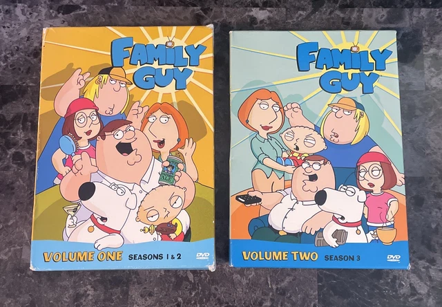 FAMILY GUY - Saison 1-3 (1999-2002) - DVD - LOT - Dessin animé - Vol. 1