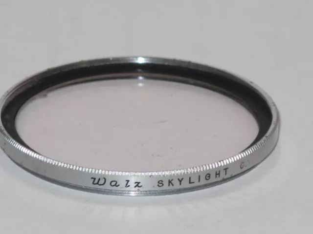 43mm WALZ Skylight Filter     Silver Frame   ULTRA SLIM  Oyster Case   #43 fu1