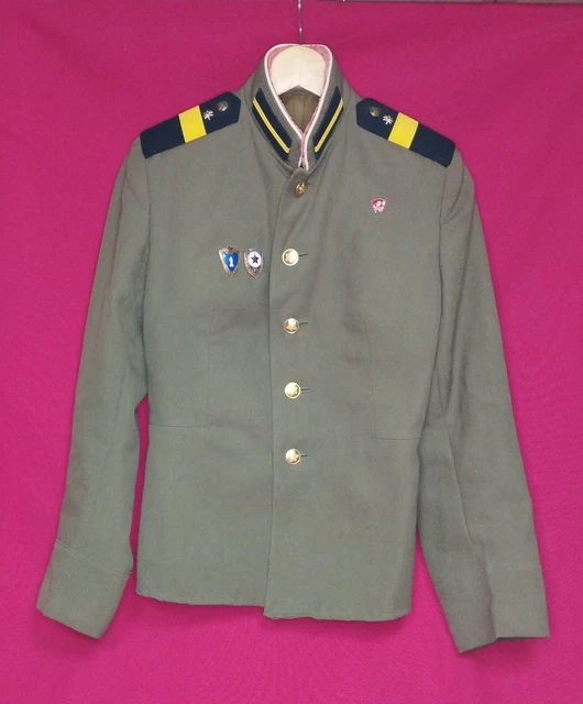 1968 Russian Soviet Army Sergeant High Collar Parade Uniform Jacket Tunic USSR