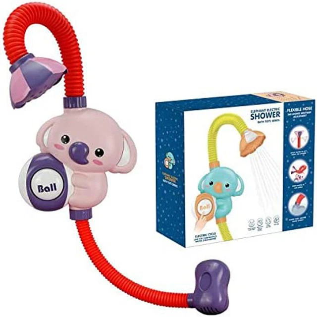 Electric Shower Toy Toddlers Bath Shower Toys Sprinkler Bathtub Toys Automatic