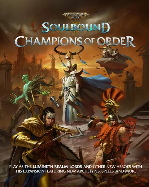 Soulbound Champions of Order Expansion for Warhammer Age of Sigmar Roleplayin...