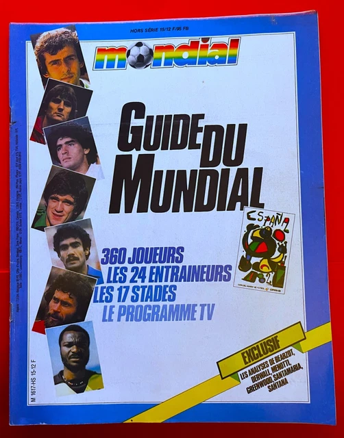 Guide ASSE 1981-1982 – Connaissance De L'ASSE – Joueurs, Palmarès – Rare