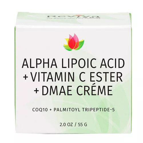 Alpha Lipoic Acid VitC Ester&DMAE Night Cream 2 Oz