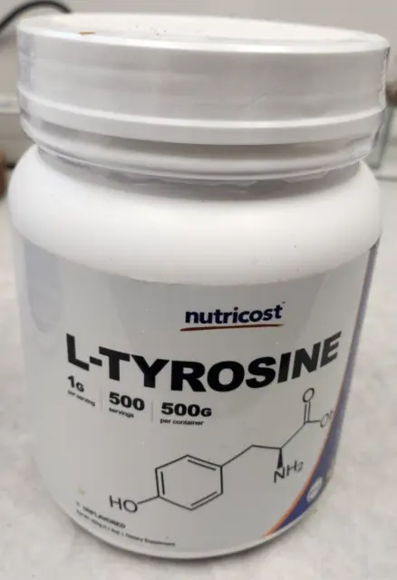 Nutricost L-Tyrosine 500g New CLB2