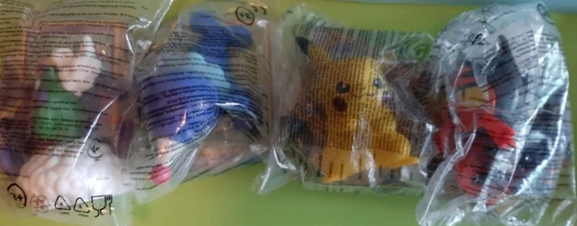 MC DONALD'S HAPPY MEAL Gadget Pokemon 4 pezzi- HM04