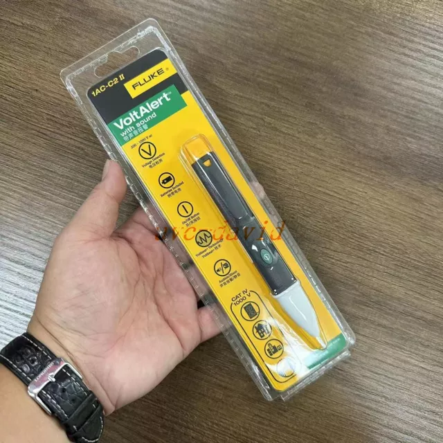 Fluke 1AC-C2-II Electric Power Voltage Tester VoltAlert Pen Detector AC200-1000V