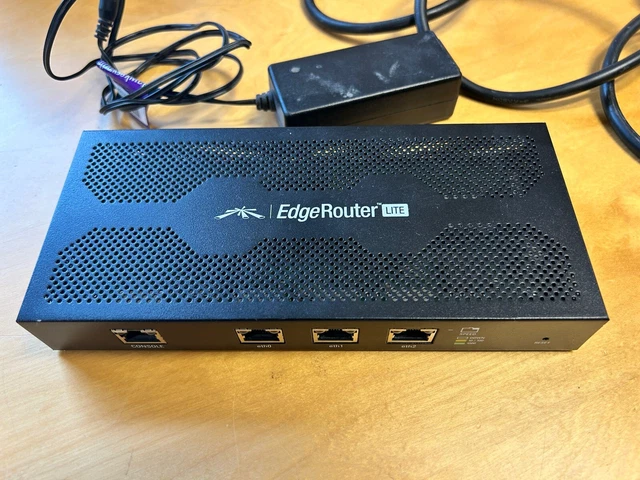 UBIQUITI EDGEROUTER LITE-3 (ERLite-3) £30.00 - PicClick UK
