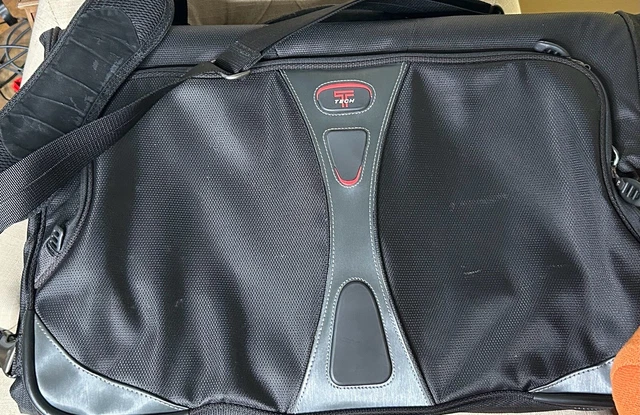 TUMI EUC BLACK Unisex T Tech 5536D TriFold Nylon Travel Garment