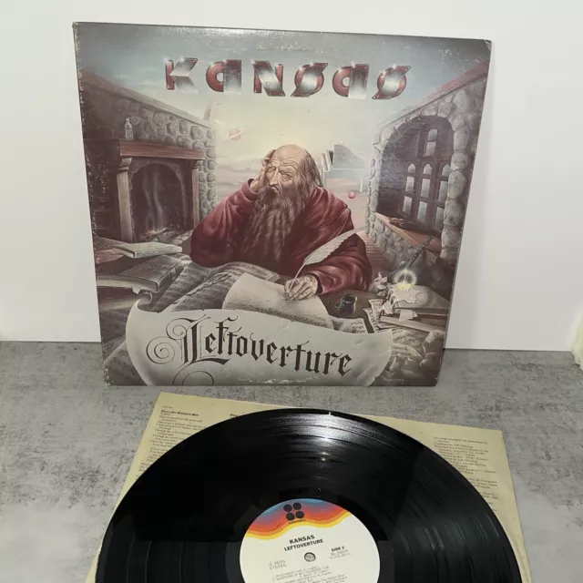 Kansas Leftoverture LP Vinyl Kirshner JZ 34224 1st Press Carry On My Wayward Son